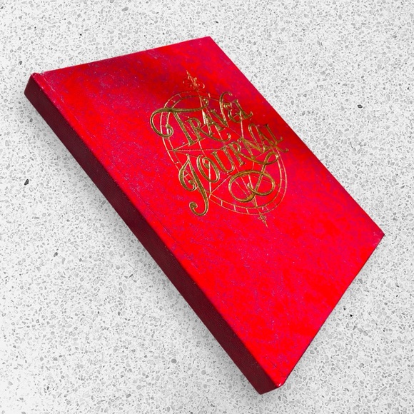 Vintage Accents Vtg 7s Travel Journal With Prompts Poshmark